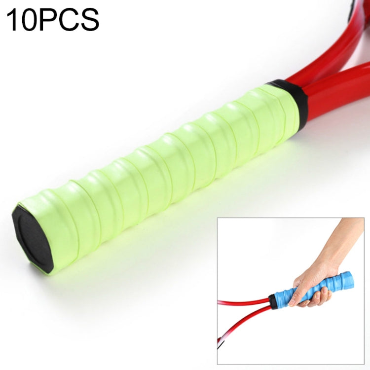 10 PCS Keel Hand Glue Thickened Wear-resistant Tennis Racket Handle Non-slip Sweat-absorbent Belt Grip Winding Band