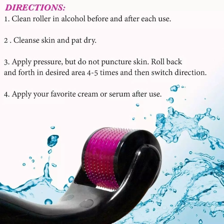 Micro Needle Roller Beauty Instrument Skin Care Tool for Skin Care and Body Therapy(0.2mm)