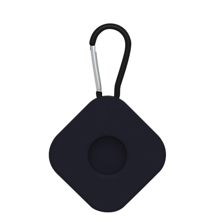 4 PCS Square Shape Shockproof Anti-scratch Silicone Protective Case with Carabiner for AirTag