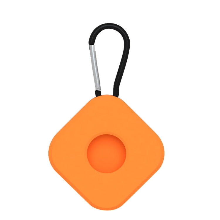 4 PCS Square Shape Shockproof Anti-scratch Silicone Protective Case with Carabiner for AirTag