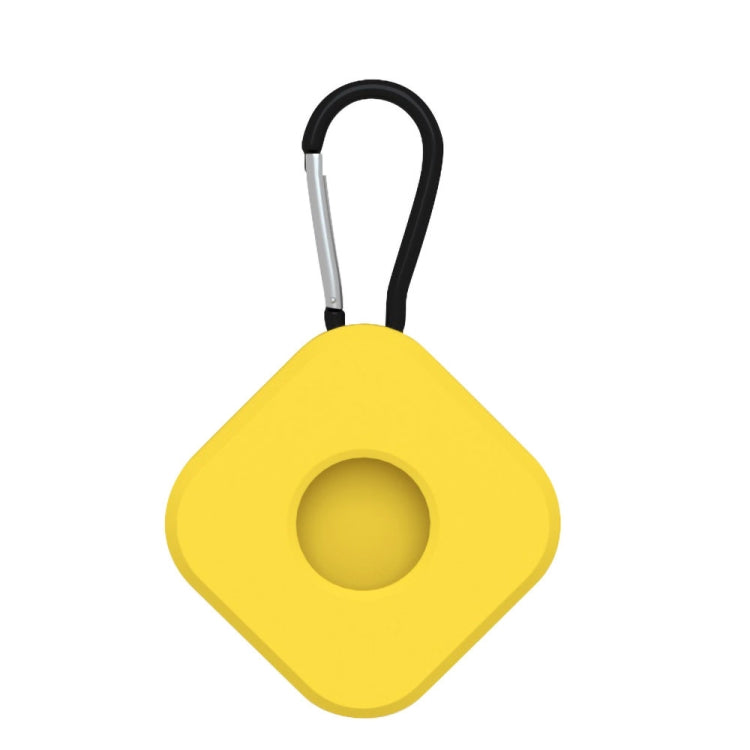 4 PCS Square Shape Shockproof Anti-scratch Silicone Protective Case with Carabiner for AirTag