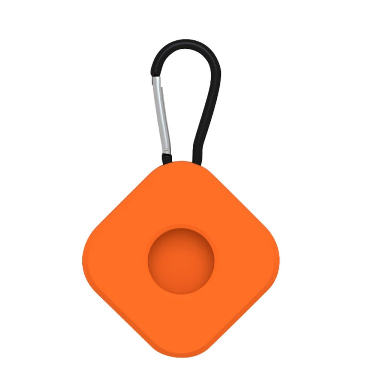 4 PCS Square Shape Shockproof Anti-scratch Silicone Protective Case with Carabiner for AirTag