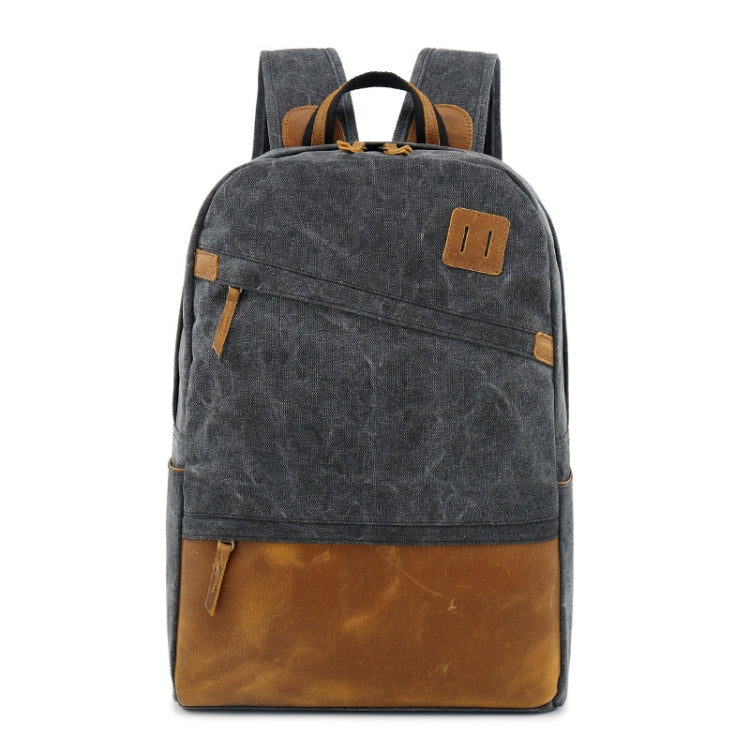 Outdoor Leisure Sports Backpack Canvas Travel Backpack Computer School Bag