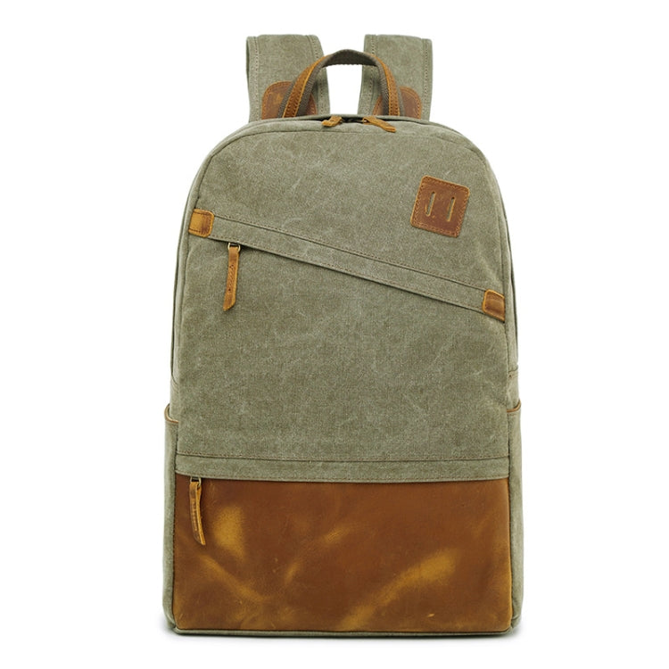 Outdoor Leisure Sports Backpack Canvas Travel Backpack Computer School Bag