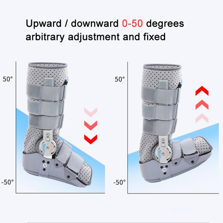Airbag Type Ankle Fracture Achilles Tendon Rupture Brace,Spec: Low Barrel Automatic Chuck