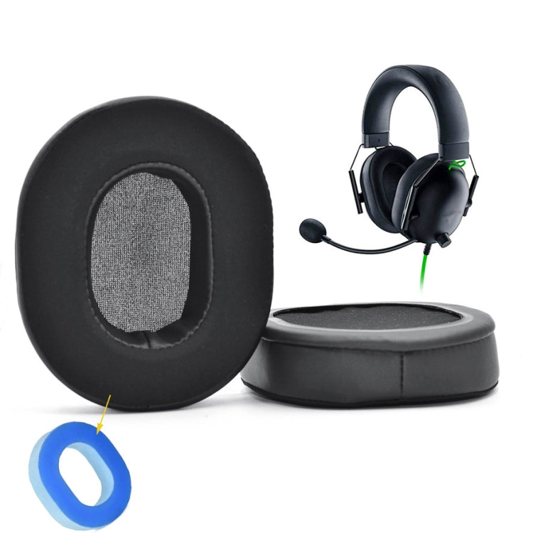 2 PCS Sponge Cover Ear Pads for Razer BlackShark V2 X,Style: Ice Sense