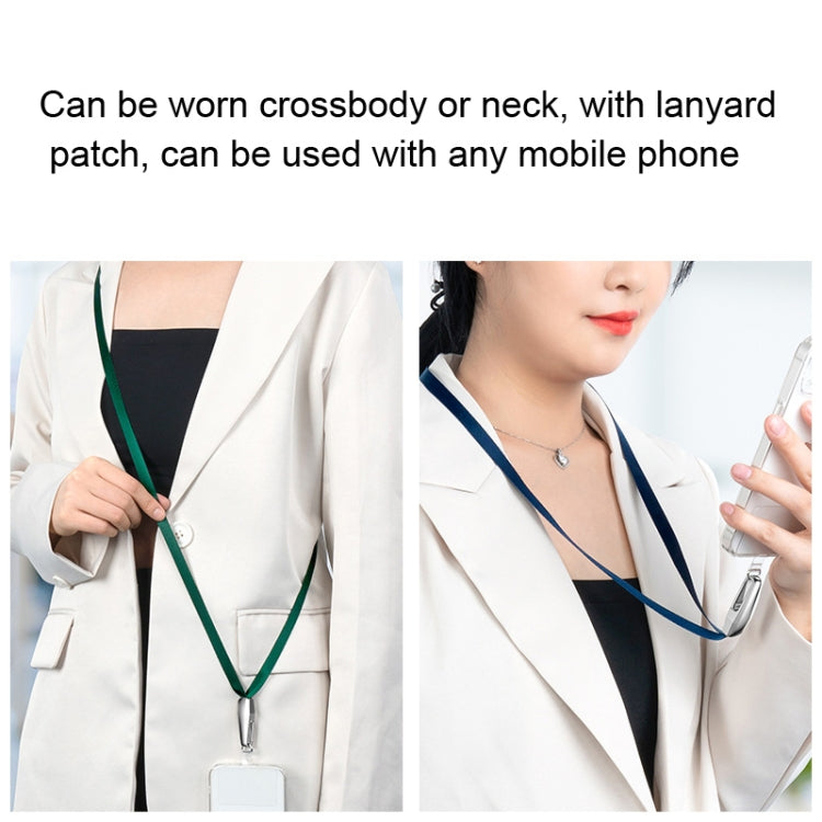 Power Vehicle Mobile Phone Anti-lost Lanyard With Patch,Style: Hanging Neck Model