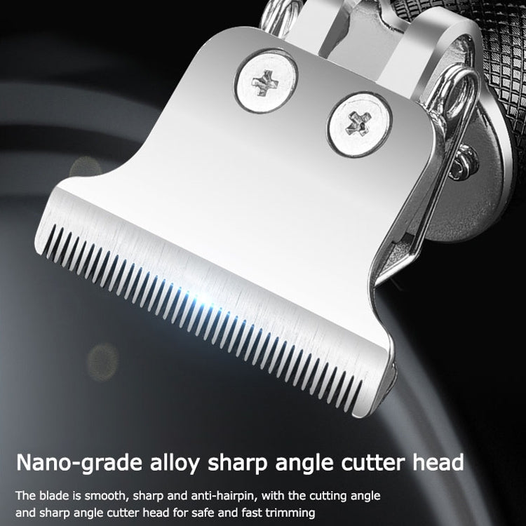 2 PCS T9 Clipper Electric Clipper Full Metal Copper Tube Oil Head Scissors