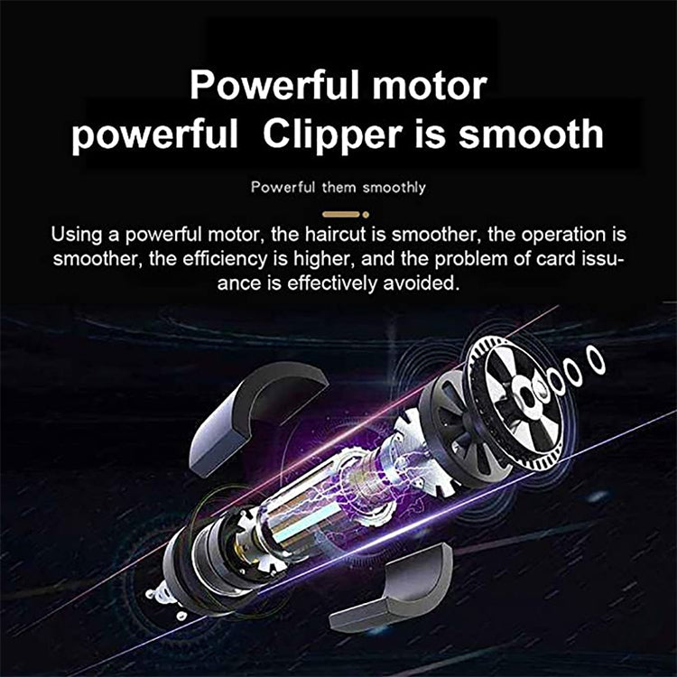 2 PCS T9 Clipper Electric Clipper Full Metal Copper Tube Oil Head Scissors