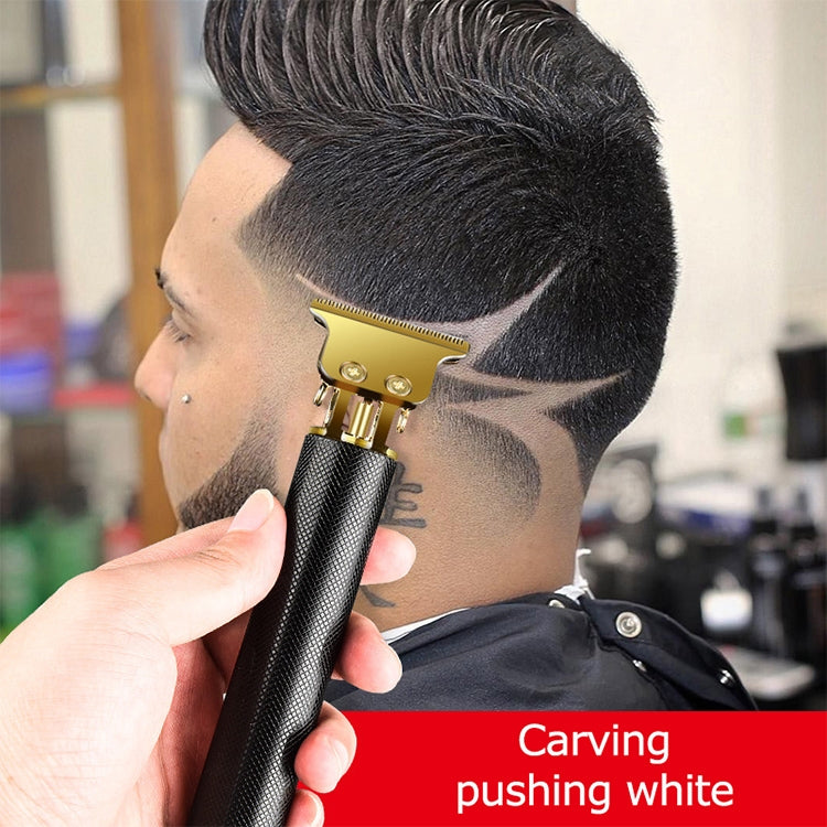2 PCS T9 Clipper Electric Clipper Full Metal Copper Tube Oil Head Scissors