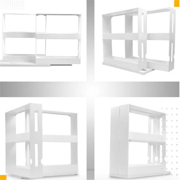 Kitchen Rotating Spice Rack Seasoning Storage Rack