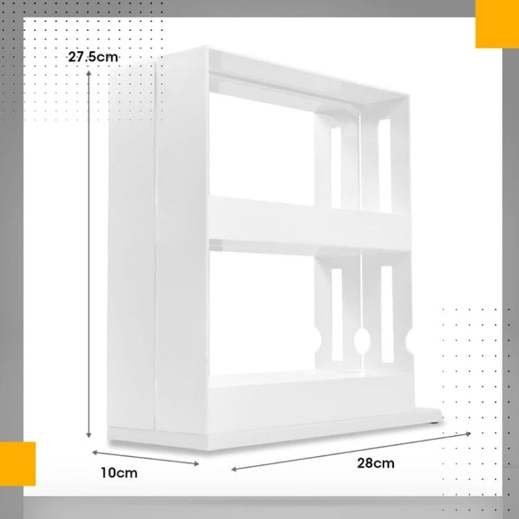 Kitchen Rotating Spice Rack Seasoning Storage Rack