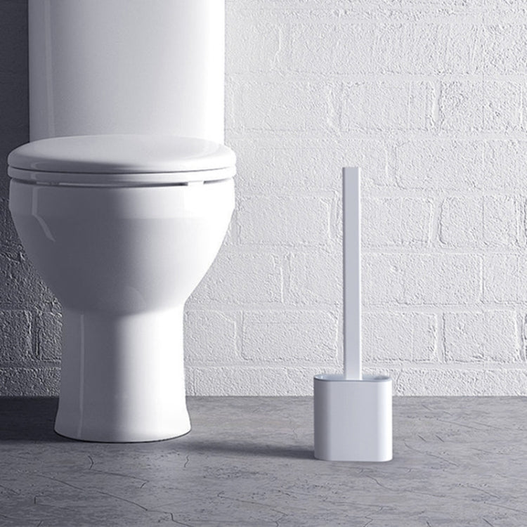 Creative Household Crevice Soft Rubber Long Handle Toilet Brush