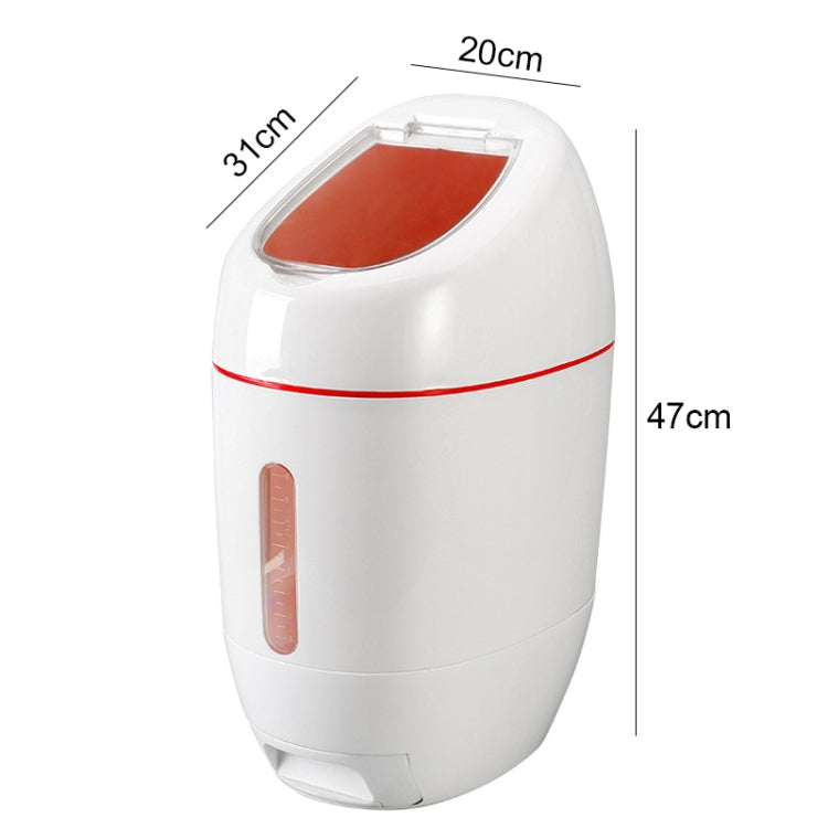 Household 10L Metering Rice Barrels Insect-proof Moisture-proof Seal Thickening Automatic Rice Grain Multi-grain Storage Box