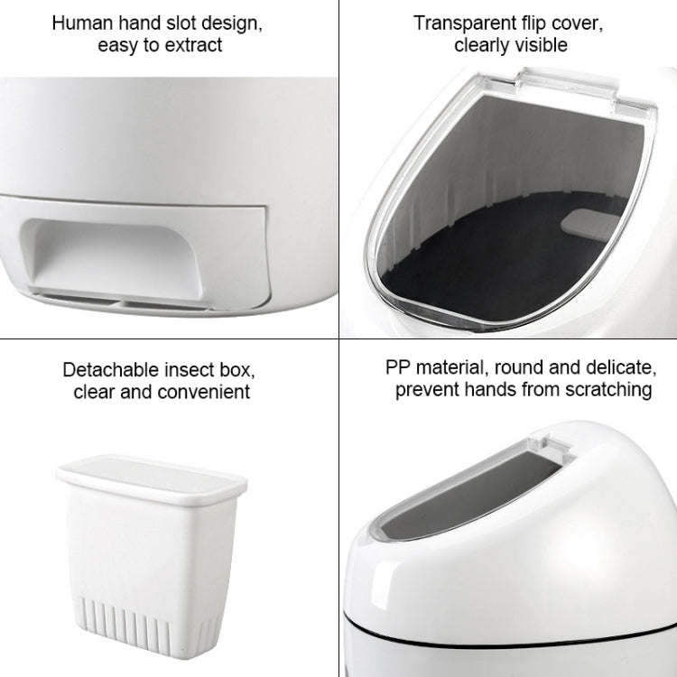 Household 10L Metering Rice Barrels Insect-proof Moisture-proof Seal Thickening Automatic Rice Grain Multi-grain Storage Box