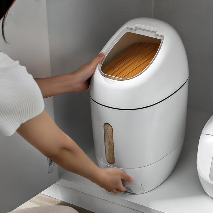 Household 10L Metering Rice Barrels Insect-proof Moisture-proof Seal Thickening Automatic Rice Grain Multi-grain Storage Box