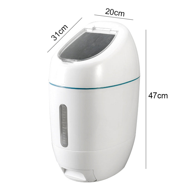 Household 10L Metering Rice Barrels Insect-proof Moisture-proof Seal Thickening Automatic Rice Grain Multi-grain Storage Box