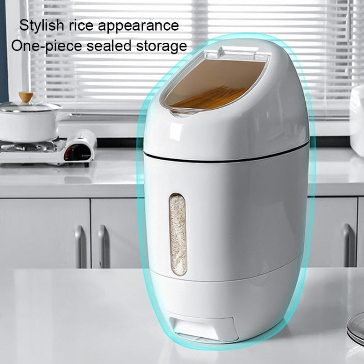 Household 10L Metering Rice Barrels Insect-proof Moisture-proof Seal Thickening Automatic Rice Grain Multi-grain Storage Box