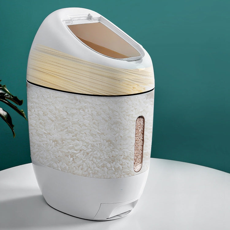 Household 10L Metering Rice Barrels Insect-proof Moisture-proof Seal Thickening Automatic Rice Grain Multi-grain Storage Box