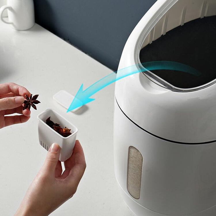 Household 10L Metering Rice Barrels Insect-proof Moisture-proof Seal Thickening Automatic Rice Grain Multi-grain Storage Box