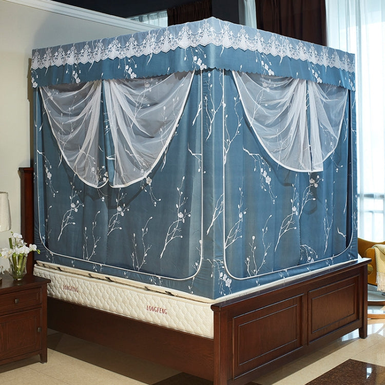 Household Shading Mosquito Net Bed Curtain with Bracket, Size:150x198x170 cm