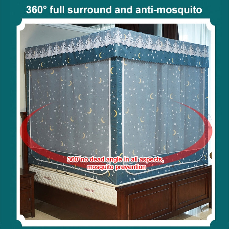 Household Shading Mosquito Net Bed Curtain with Bracket, Size:180x198x170 cm