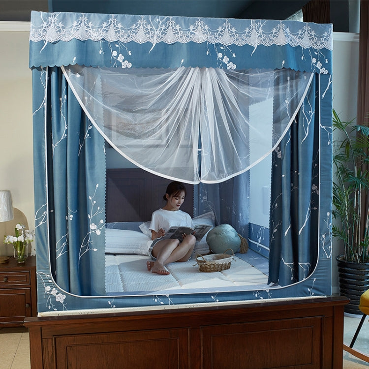 Household Shading Mosquito Net Bed Curtain with Bracket, Size:180x218x170 cm