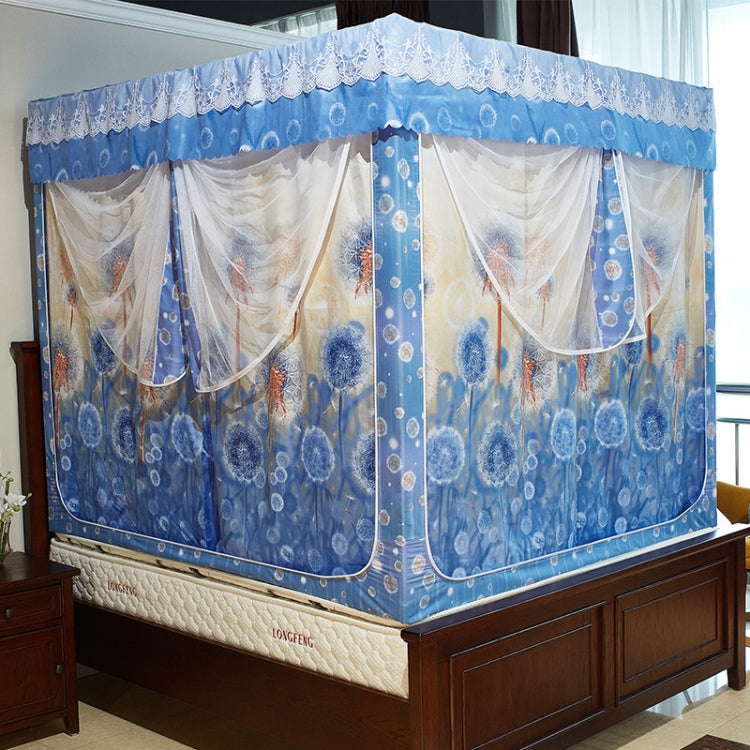 Household Shading Mosquito Net Bed Curtain with Bracket, Size:180x218x170 cm