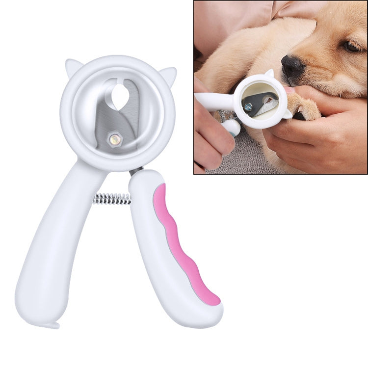 Anti-splash Pet Nail Clippers Stainless Steel Beauty Cleaning Supplies Pet Nail Supplies