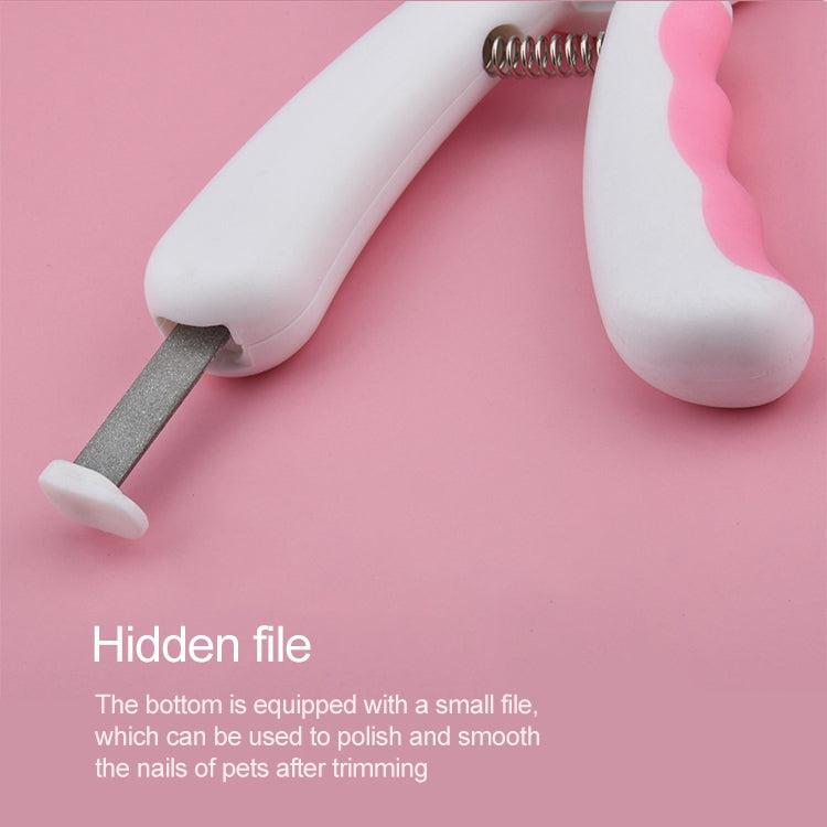 Anti-splash Pet Nail Clippers Stainless Steel Beauty Cleaning Supplies Pet Nail Supplies