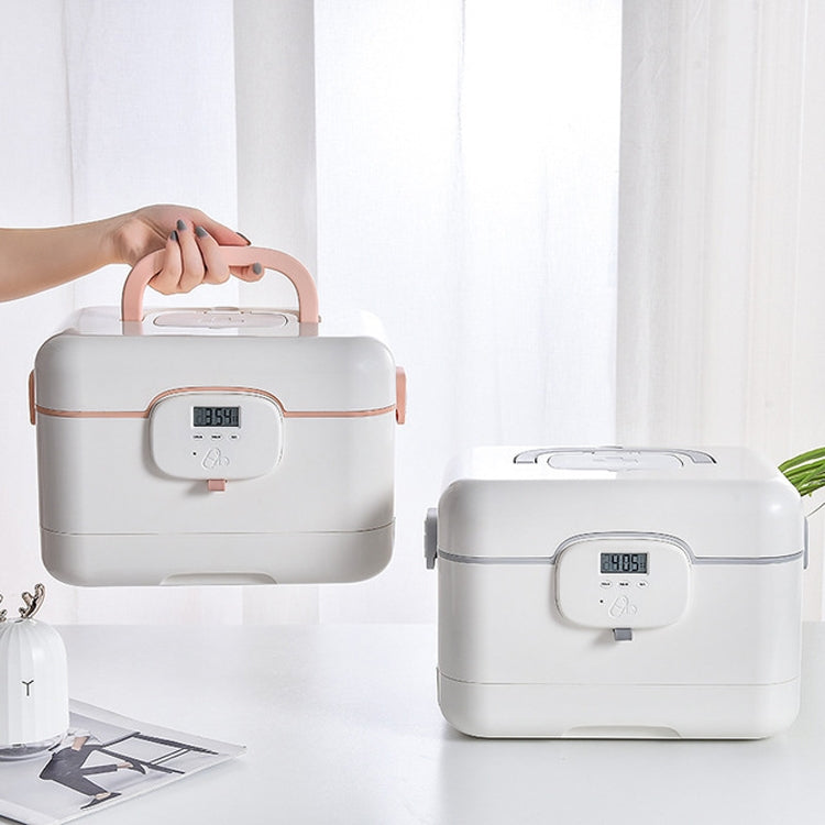 Family Loaded Portable Medicine Large Capacity Small Creative Medicine Box With Smart Display Can Be Timed