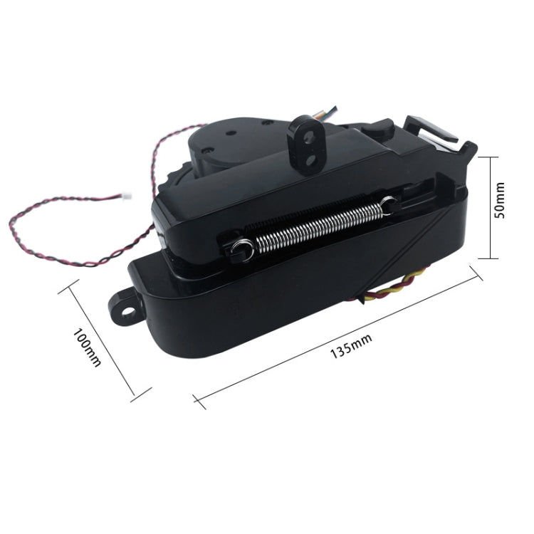 2 PCS Sweep And Mop Machine Walking Wheel For Mijia STYJ02YM / MVVC01-JG