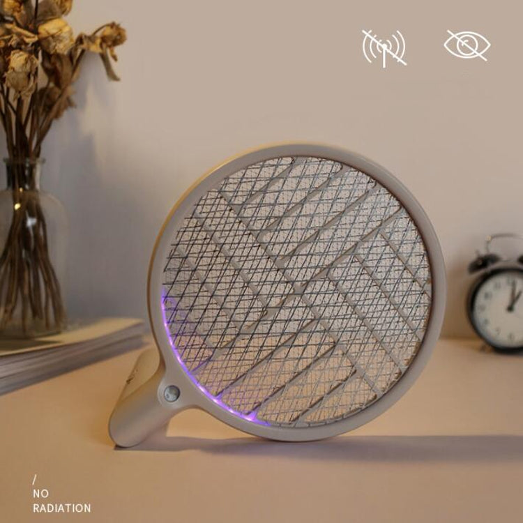Rechargeable Folding Hand-held Portable LED Light Safe Mosquito Killing Household Mosquito Repellent Swatter