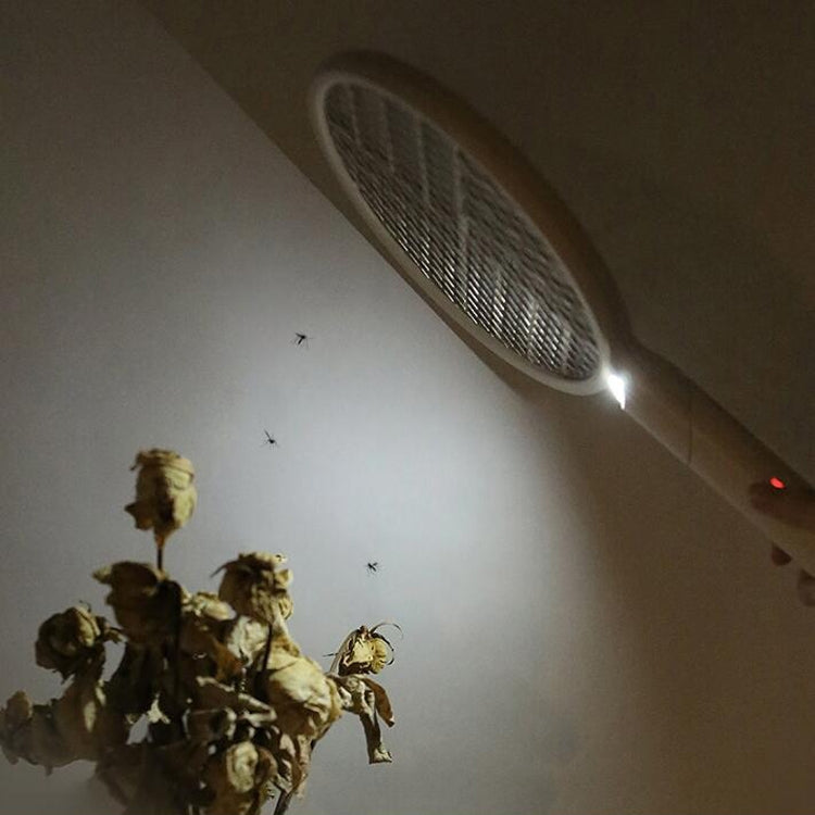 Rechargeable Folding Hand-held Portable LED Light Safe Mosquito Killing Household Mosquito Repellent Swatter