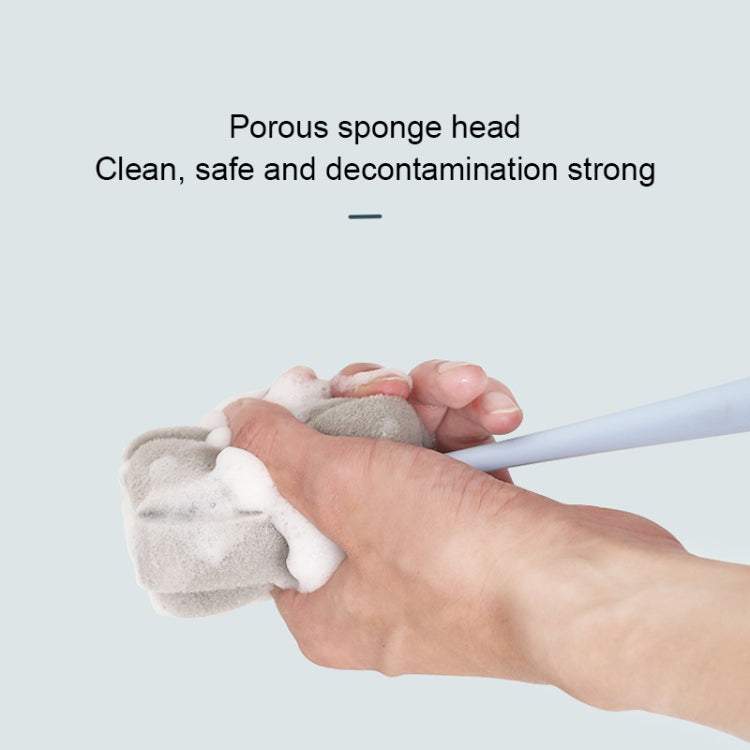 Vertical Simple Hanging Sponge Cup Brush Household Milk Bottle Cleaning Brush