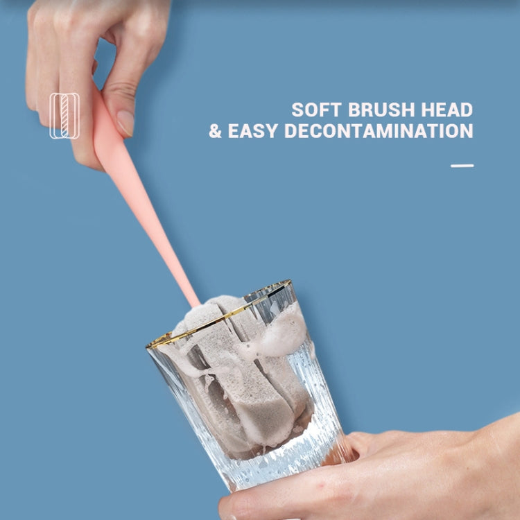 Vertical Simple Hanging Sponge Cup Brush Household Milk Bottle Cleaning Brush