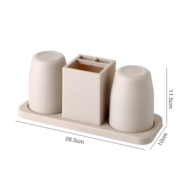 Couple Double Wash Set Student Bedroom Toothbrush Holder