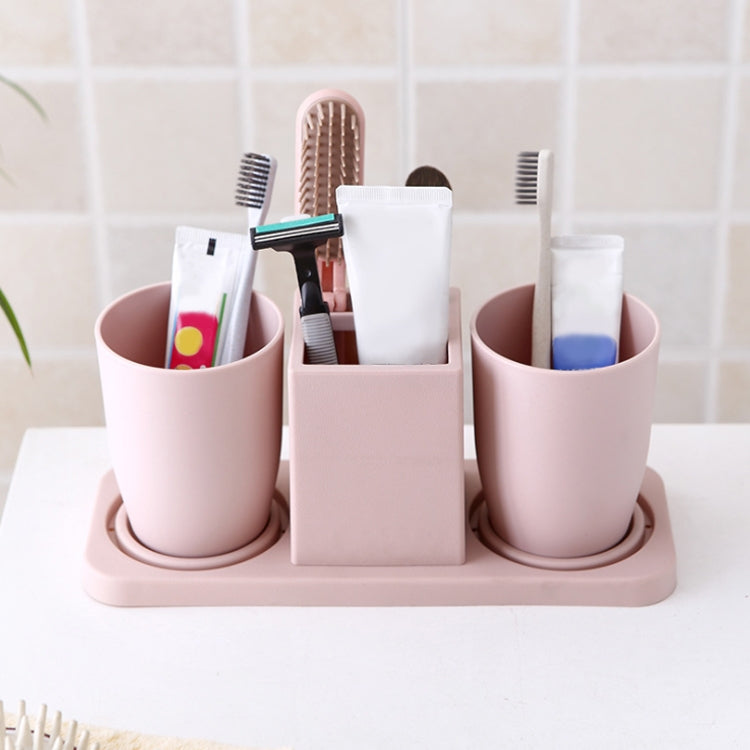 Couple Double Wash Set Student Bedroom Toothbrush Holder