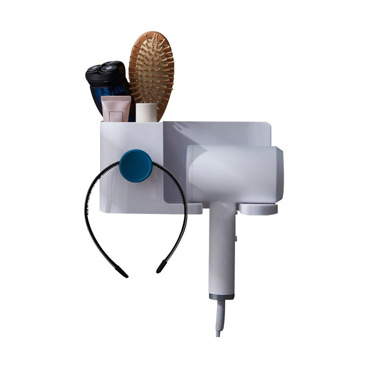 Household Multi-purpose Punch-free Toilet Hair Dryer Storage Rack