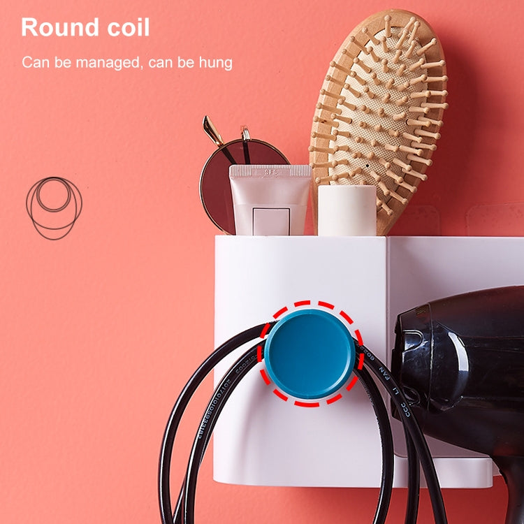 Household Multi-purpose Punch-free Toilet Hair Dryer Storage Rack