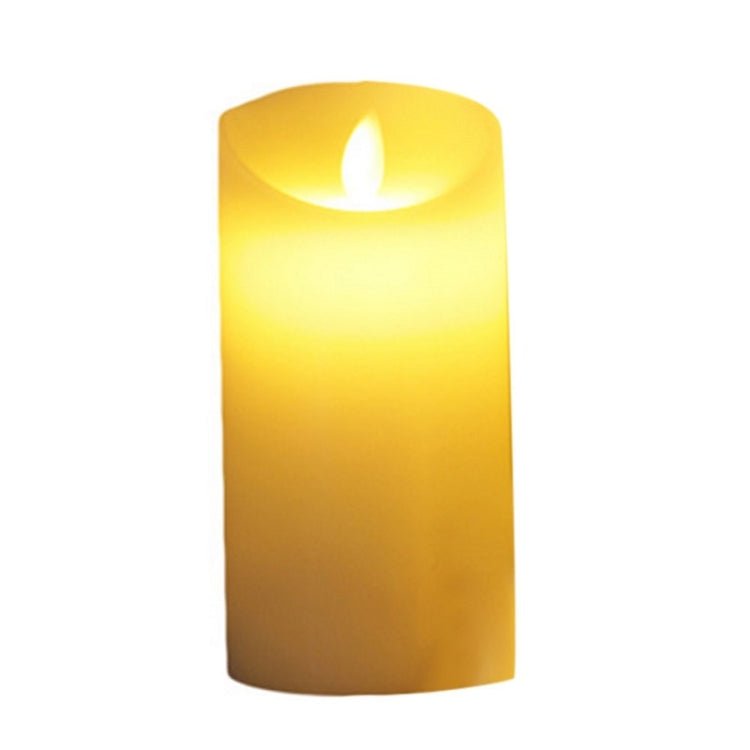 LED Electronic Candle Light Birthday Wedding Home Decoration Props Candle Holder 220V, Size: 7.5 x 20CM