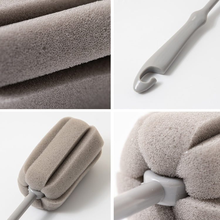 3 PCS Cup Brush Insulation Cup Feeding Bottle Sponge Wiper Easy To Clean Kitchen Sponge Wiper, Size:Short