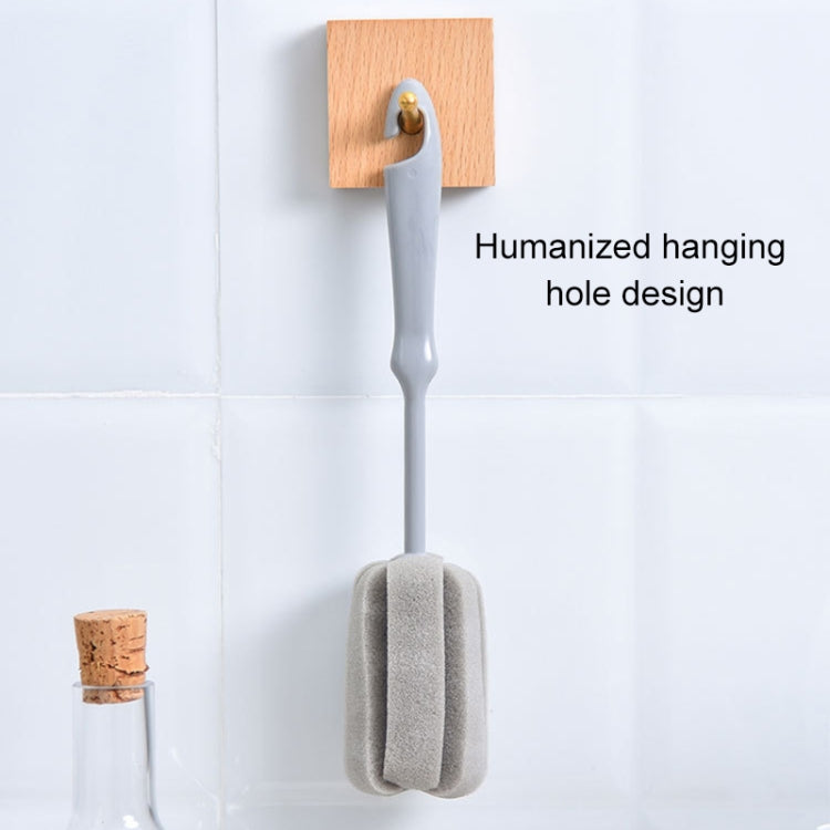 3 PCS Cup Brush Insulation Cup Feeding Bottle Sponge Wiper Easy To Clean Kitchen Sponge Wiper, Size:Short