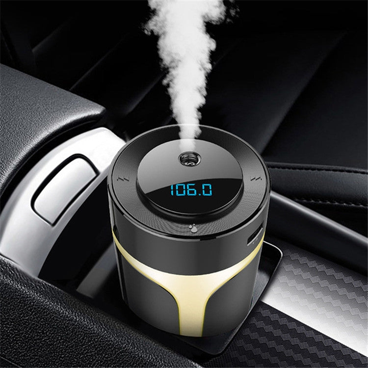 S10 Humidifier Car Home Ultrasonic Fog Multifunctional Creative Bluetooth MP3 Car Humidifier