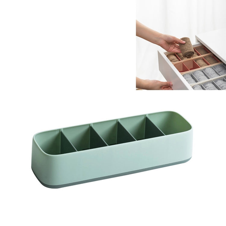 2 PCS Household Underwear Socks Storage Box Drawer Type Separation and Finishing Box
