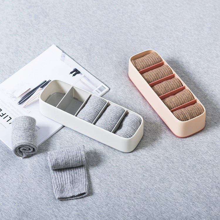 2 PCS Household Underwear Socks Storage Box Drawer Type Separation and Finishing Box