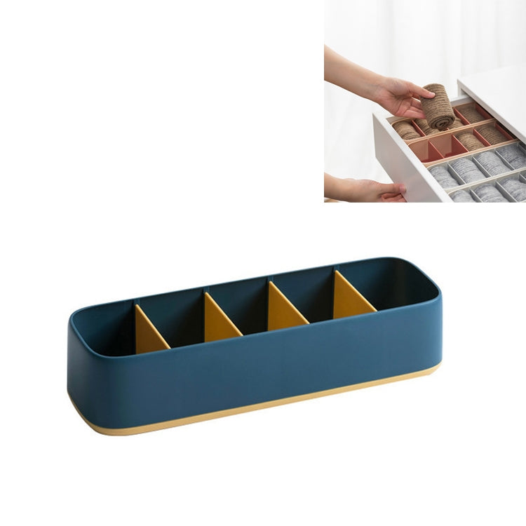 2 PCS Household Underwear Socks Storage Box Drawer Type Separation and Finishing Box