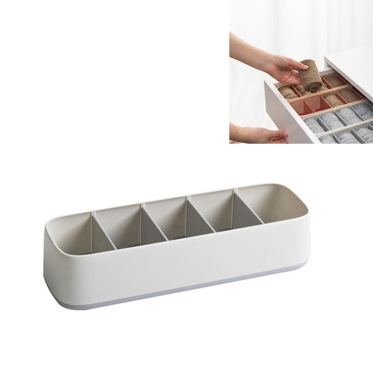2 PCS Household Underwear Socks Storage Box Drawer Type Separation and Finishing Box