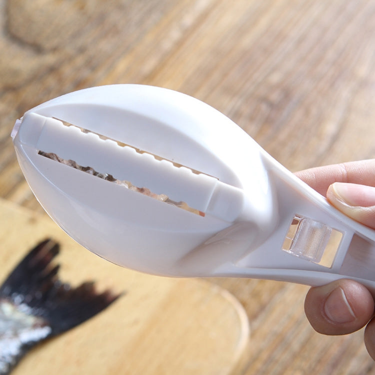 5 PCS Household Kitchen Tools Manually Remove Fish Scales with Lid Random Color Delivery