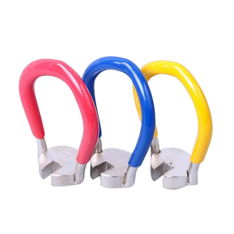 3 PCS Steel Wire Spoke Wrench for Bicycle Adjustment and Disassembly Tool(Blue)